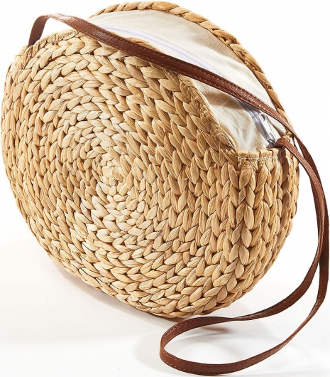 Tasche Wasserhyazinthe rund - Taschen aus Flechtmaterialien - Locker